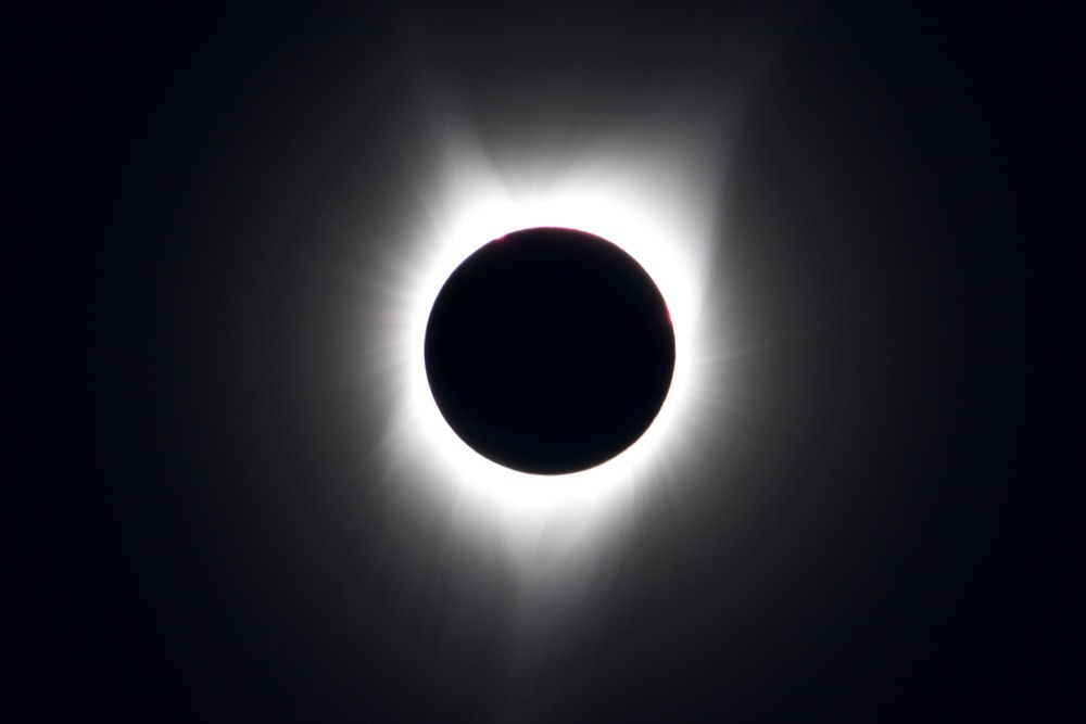 Total Solar Eclipse. Monmouth, Oregon