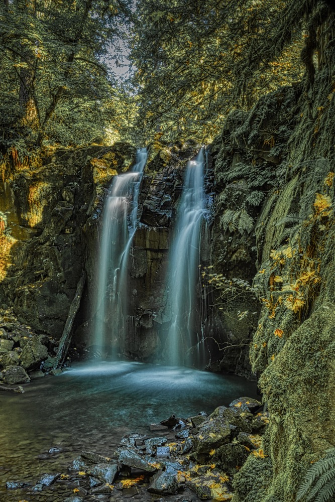Majestic Falls. Linn County, Oregon