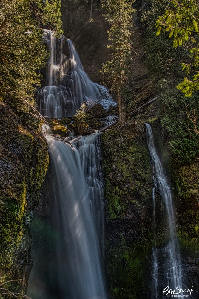Fall Creek Falls. Stevenson, Washington.
